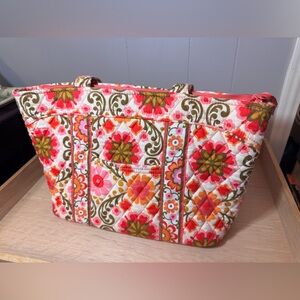 Vera Bradley Folkloric print organization pocket tote purse